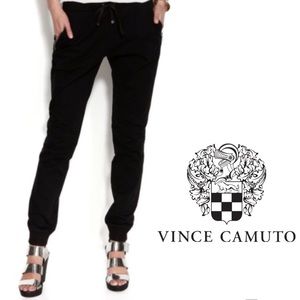 Vince Camuto Black Jogger Pants